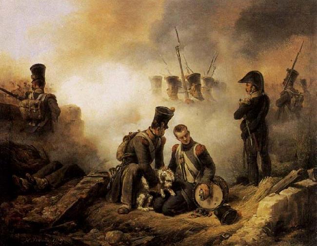 Horace Vernet The Dog of the Regiment Wounded